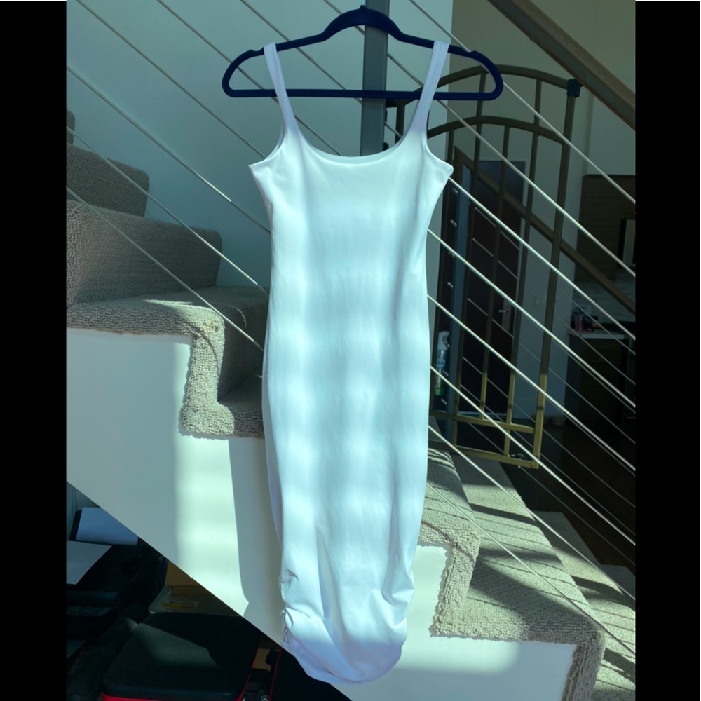 Nior blanco midi dress